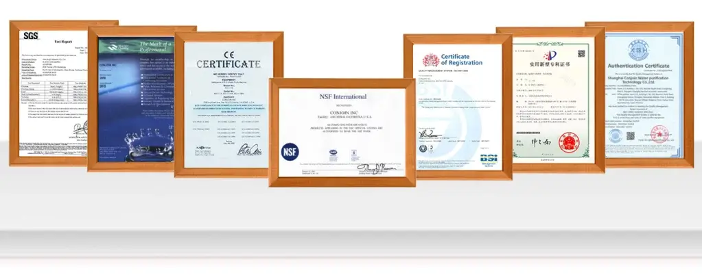 WaterMark certificates (Australia) for the Aquatower and Aquaflow series