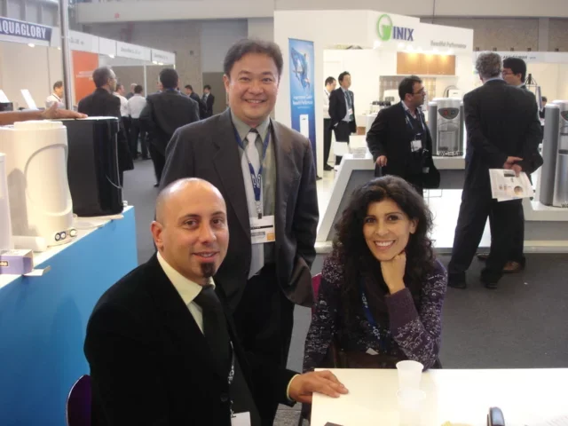 KomiBright at a trade fair
