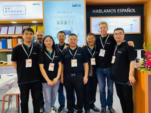 KomiBright exhibition team